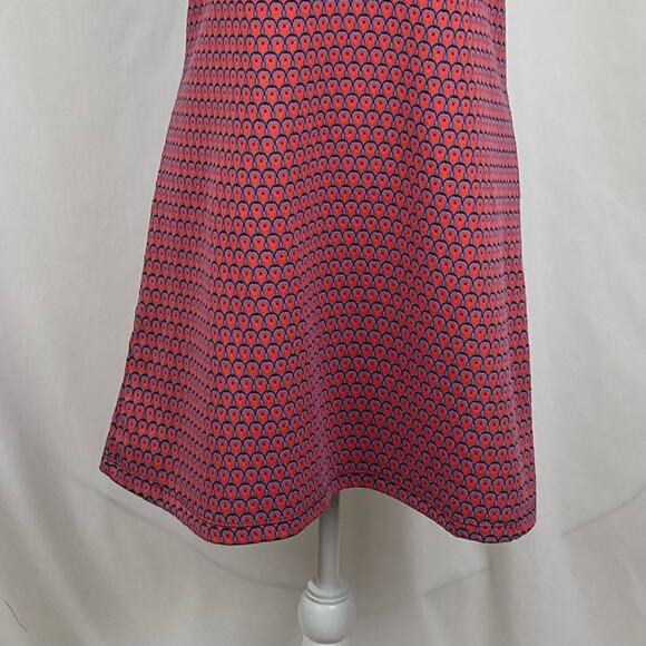 Zara Red Black Print Vacation Cruise Relaxed Fit Tank Dress NWT Size L - Picture 4 of 13